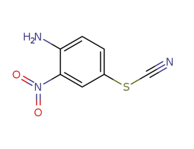 2-nitro-4-thiocyanoaniline